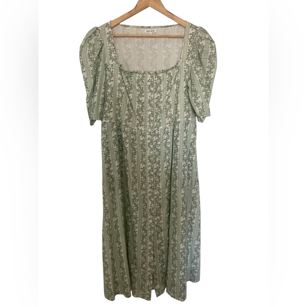 Beau & Ro  Midi Dress size L organic simple minimalist look - Picture 9 of 16